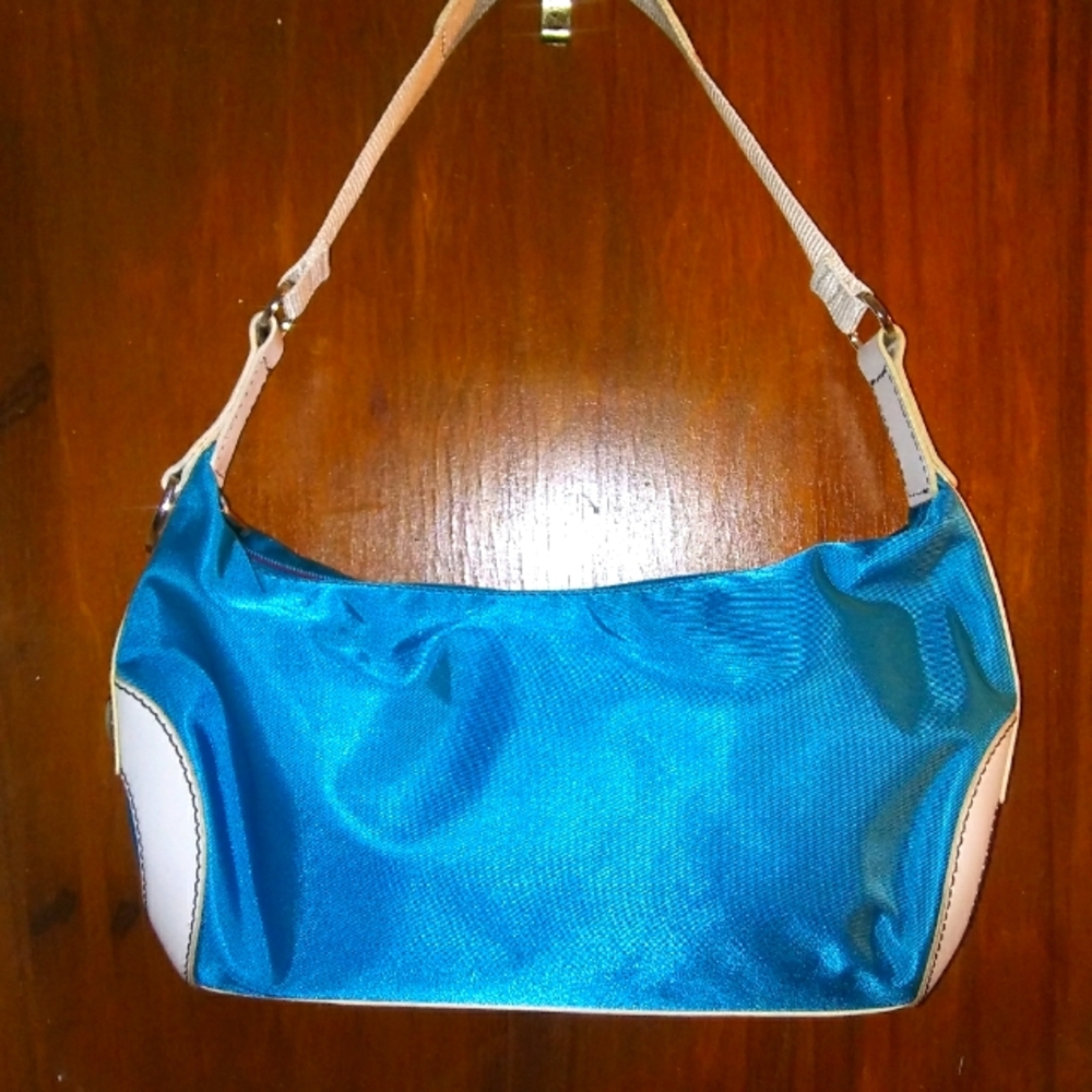 Lancel Paris Nylon Shoulder Bag